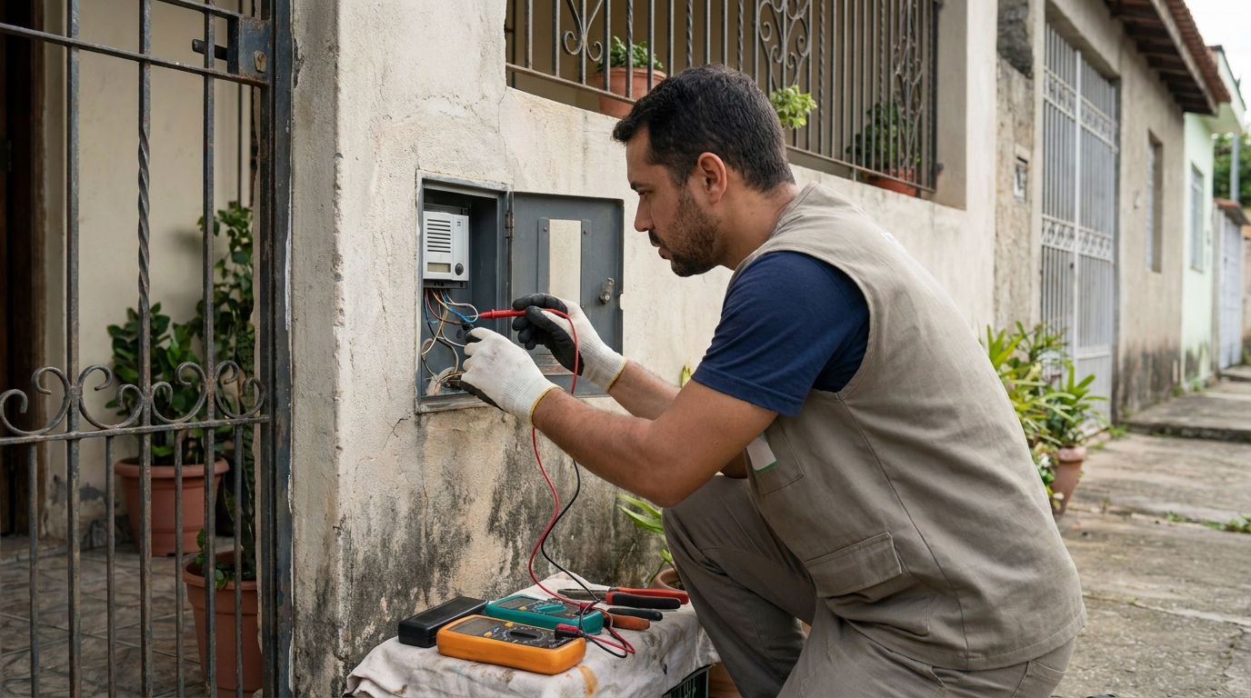Conserto de interfone em Bauru‑SP