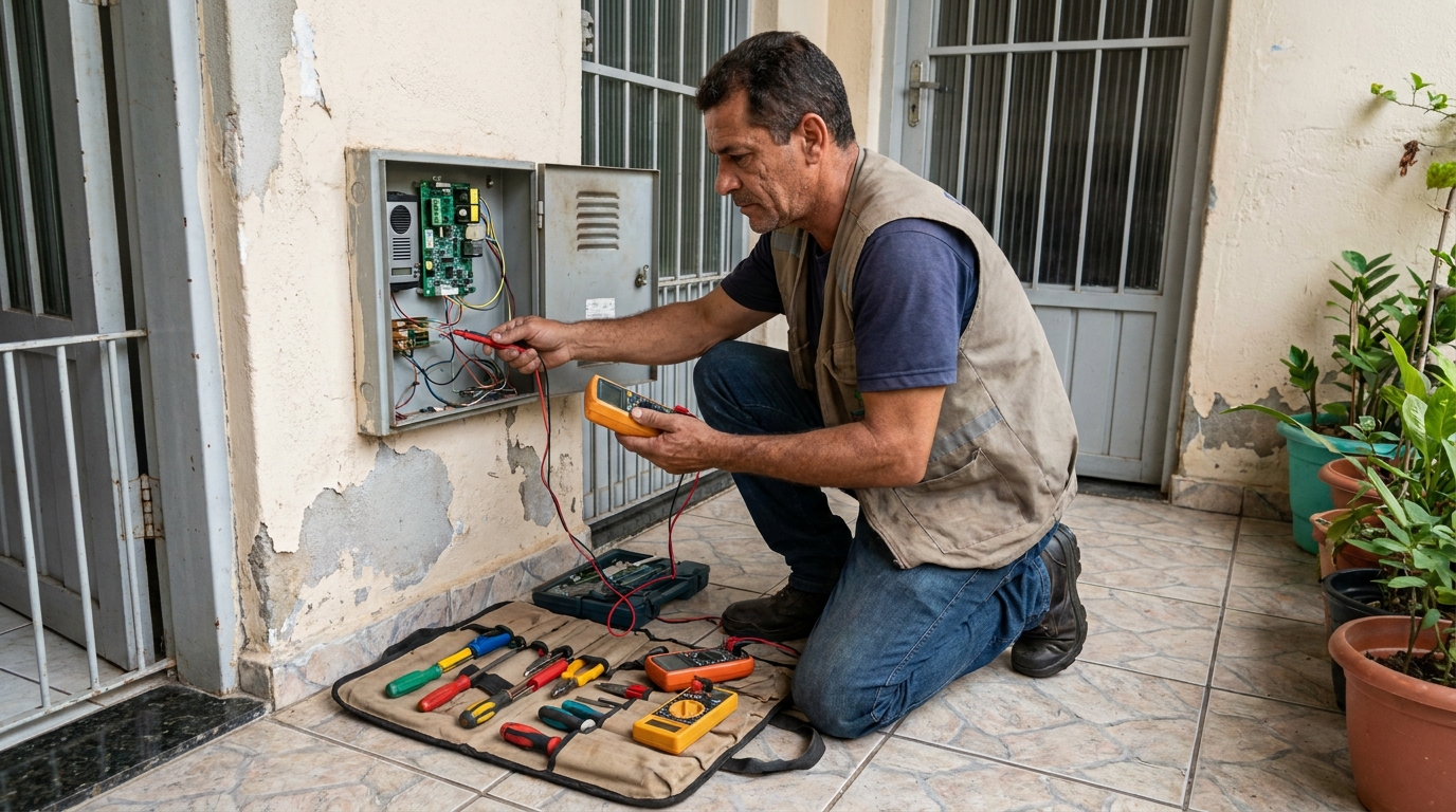 Conserto de interfone profissional em Bauru‑SP