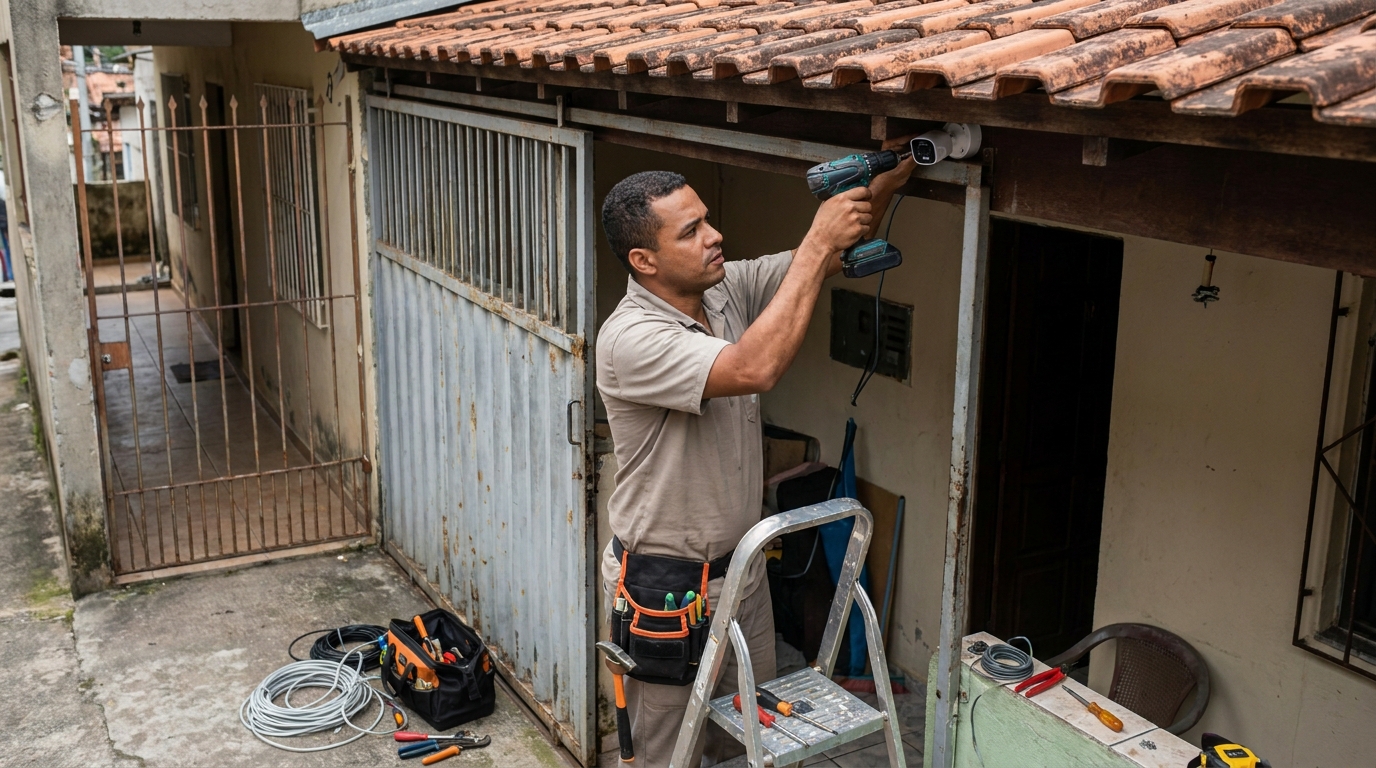 Instalacao de cameras de seguranca em Bauru‑SP