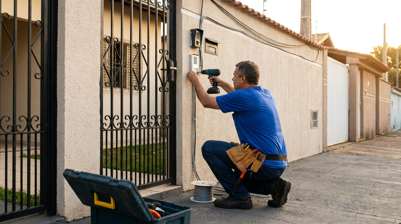 Instalacao de interfone em Bauru‑SP